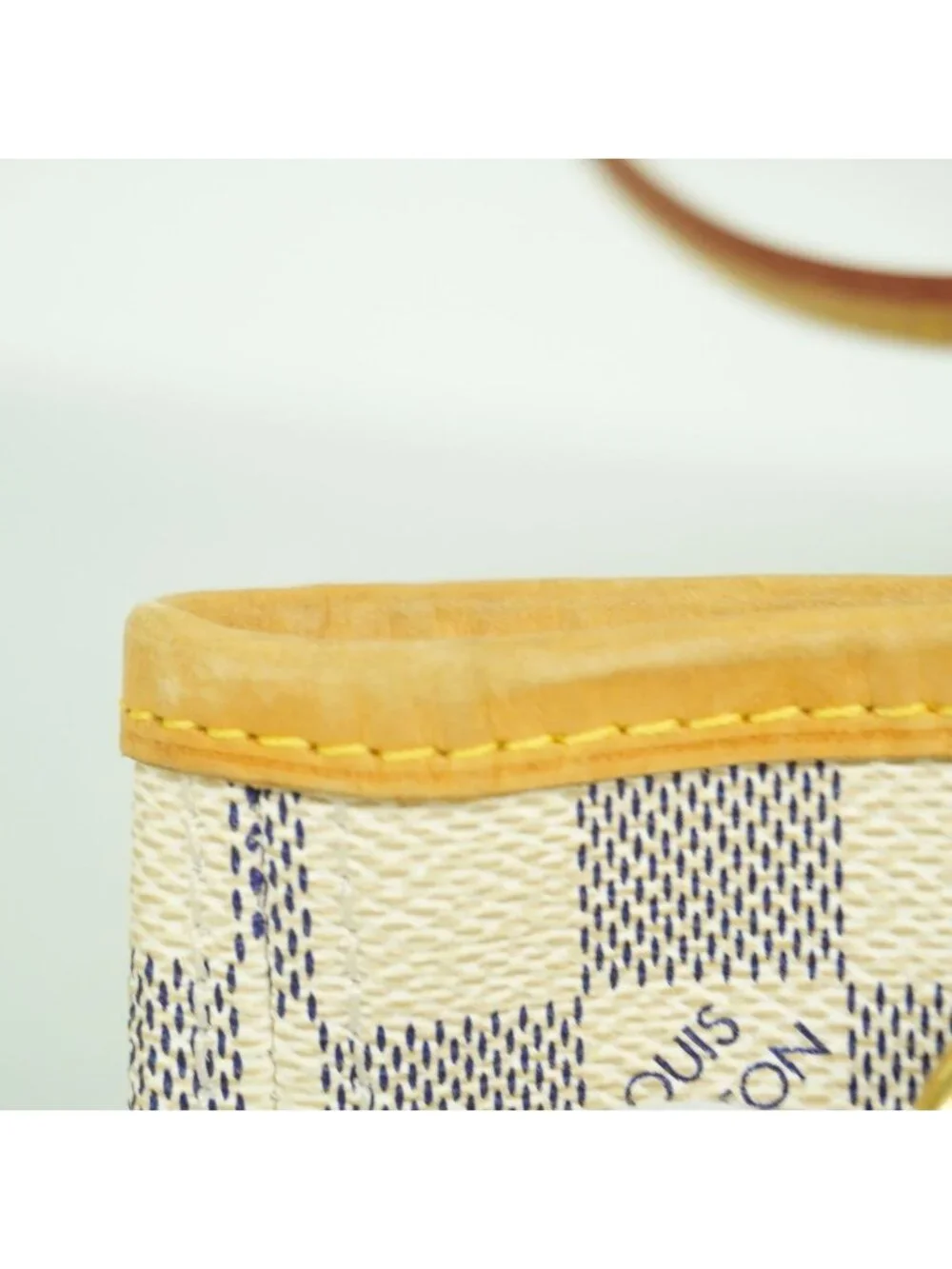 Louis Vuitton Tote Damier Azur Neverfull PM White